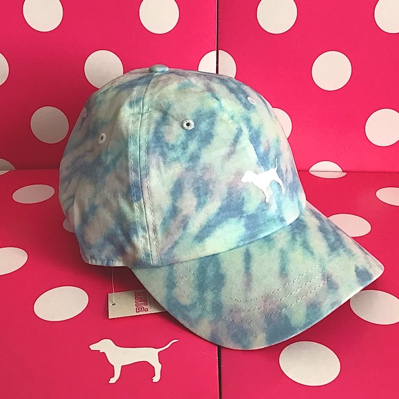 PINK VS Tie Dye Cap/ Hat New With Tag RARE main image 5